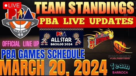 standing of pba finals 2024|PBA Live Updates, Schedule, Standings & Results (2024 PBA .